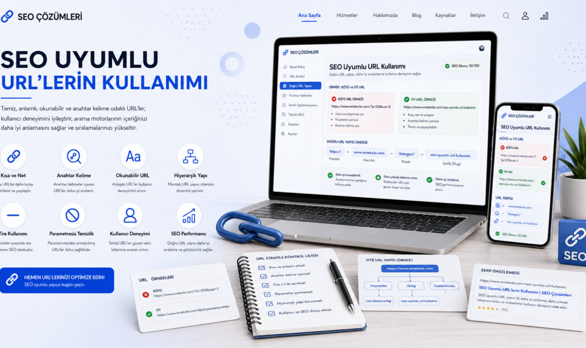 SEO uyumlu URL, kullanıcı dostu URL, URL yapısı, web sitesi, SEO uyumlu web sitesi, kurumsal web sitesi, profesyonel web sitesi, web tasarım, teknik SEO