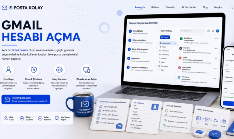 Gmail hesabı açma, Gmail hesabı nasıl açılır, yeni Gmail hesabı açma, Gmail açma, e-posta hesabı açma, Google hesabı açma, Gmail hesabı