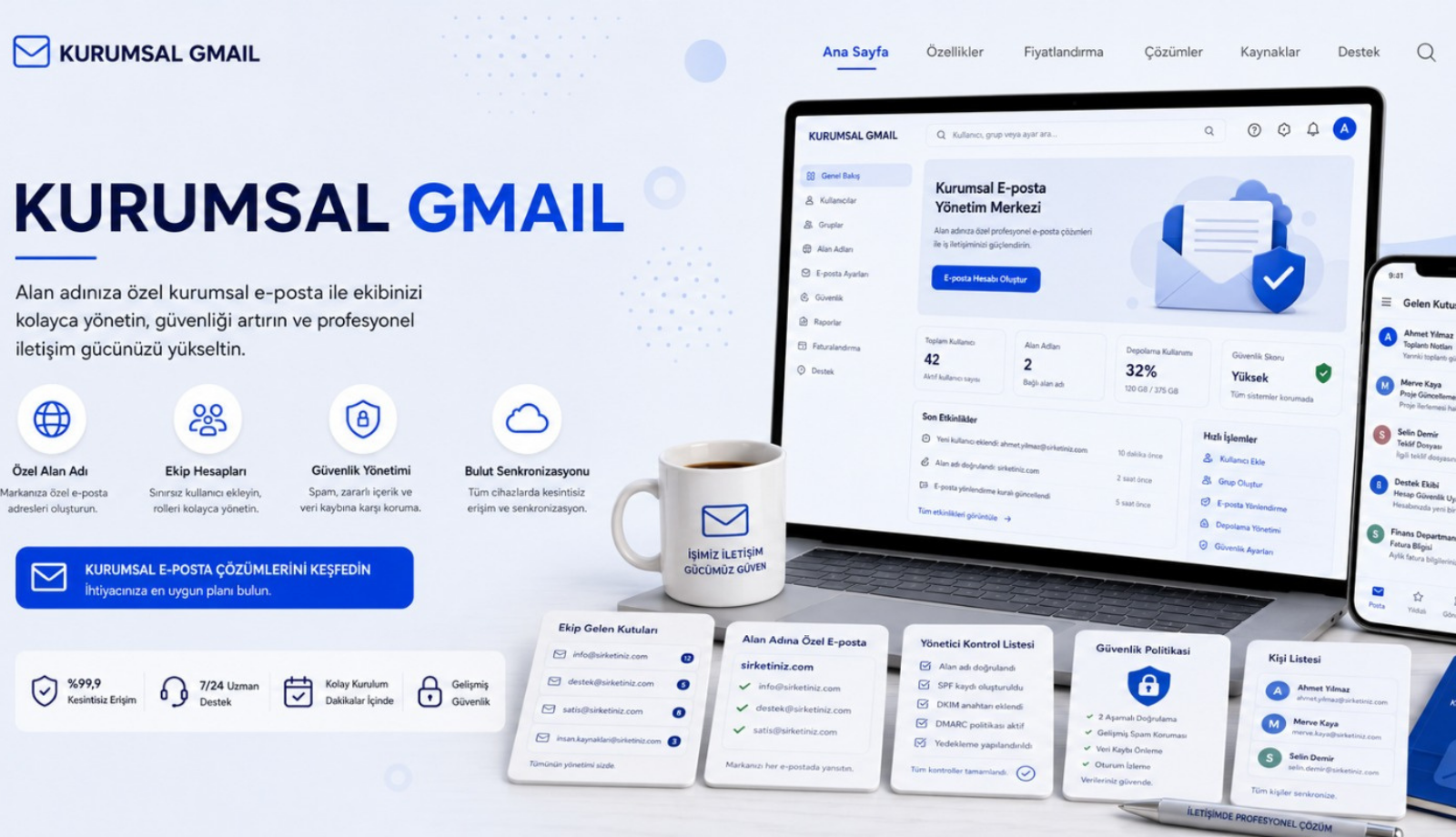 kurumsal Gmail, kurumsal e-posta, kurumsal mail, firma mail adresi, profesyonel e-posta, kurumsal Gmail kurulumu, kurumsal Gmail hesabı