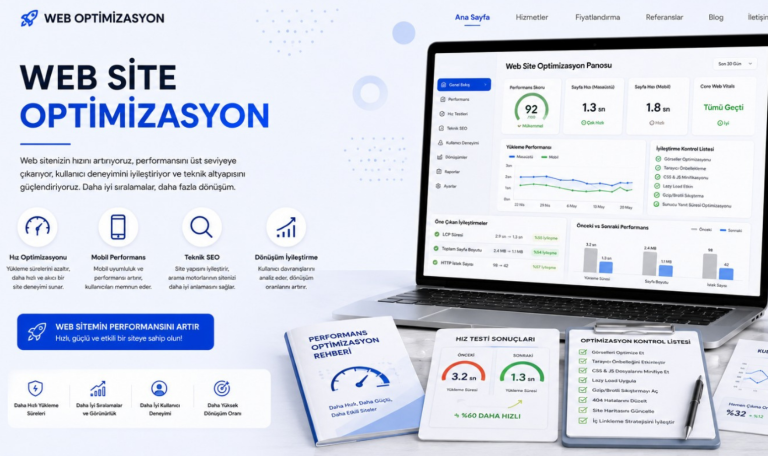 Web Site Optimizasyon, Web Site Optimizasyonu, İzmir Web Site Yapan Firmalar, Web Tasarım Optimizasyon, Wordpress Optimizasyonu